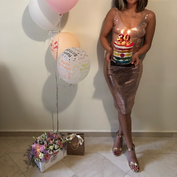 Sequin Cami Bodycon Dress - Picture 3 of 4